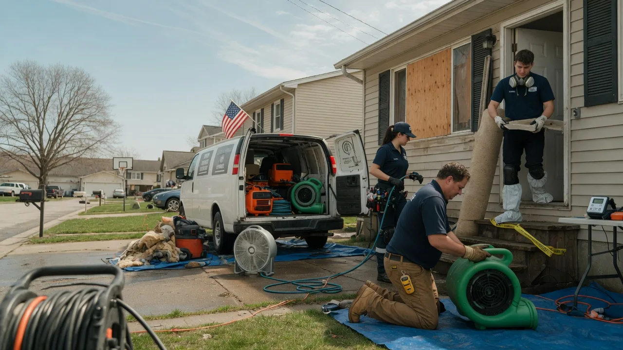 Water Damage Restoration in Del City, OK near me